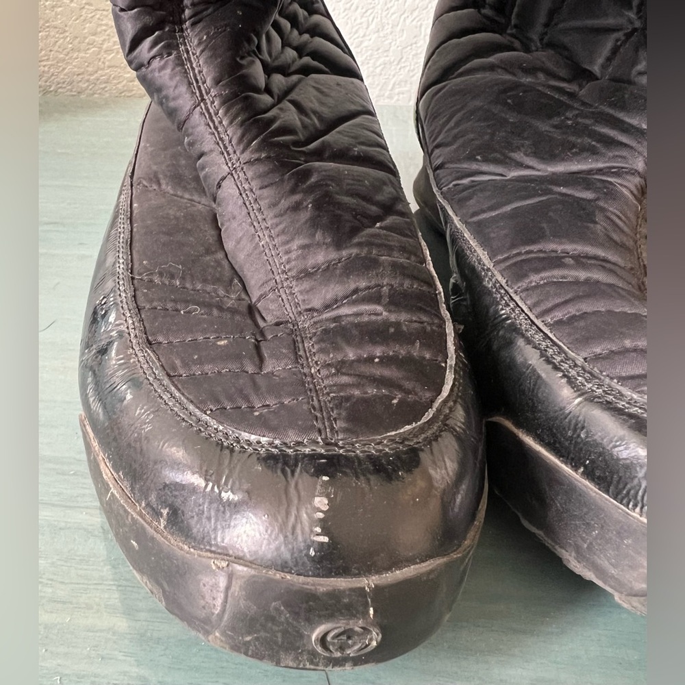 Gucci Hysteria Rabbit Fur Snow Boots - Picture 7 of 12